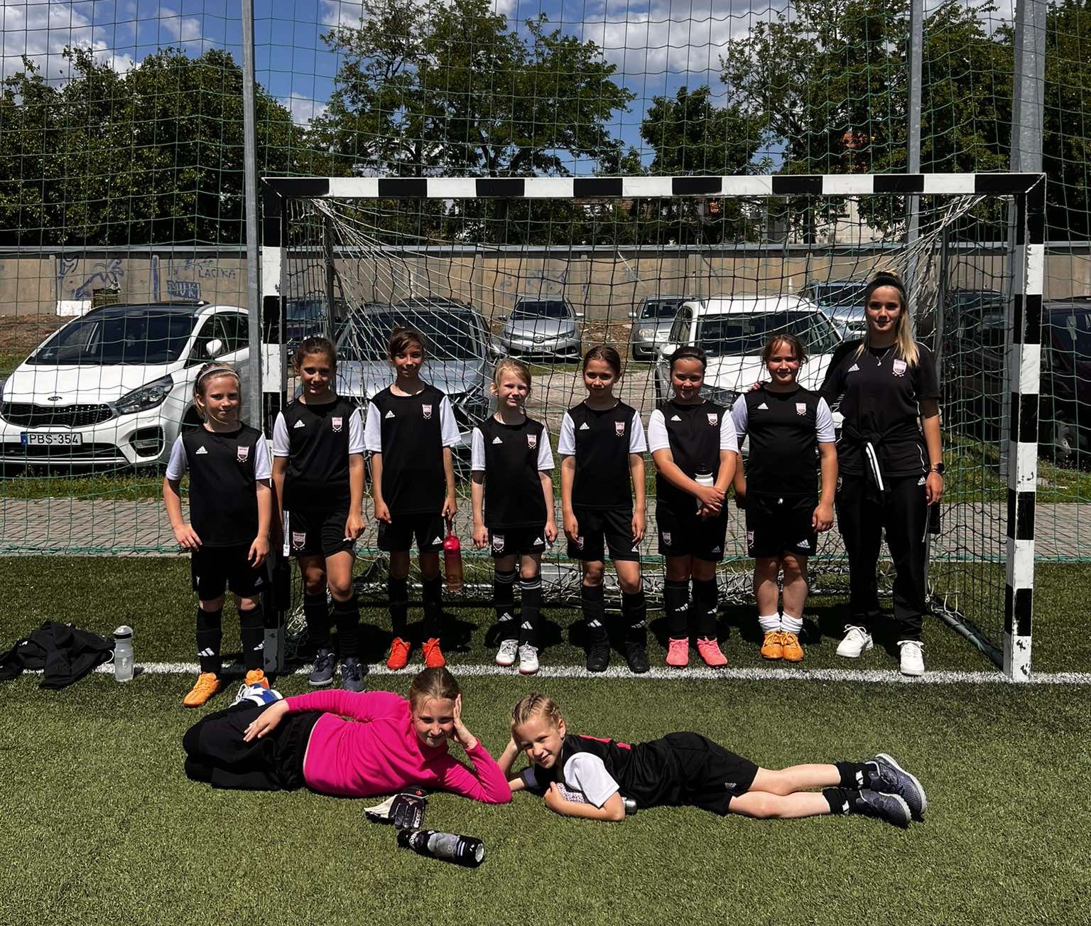 U10-es leány foci csapatunk