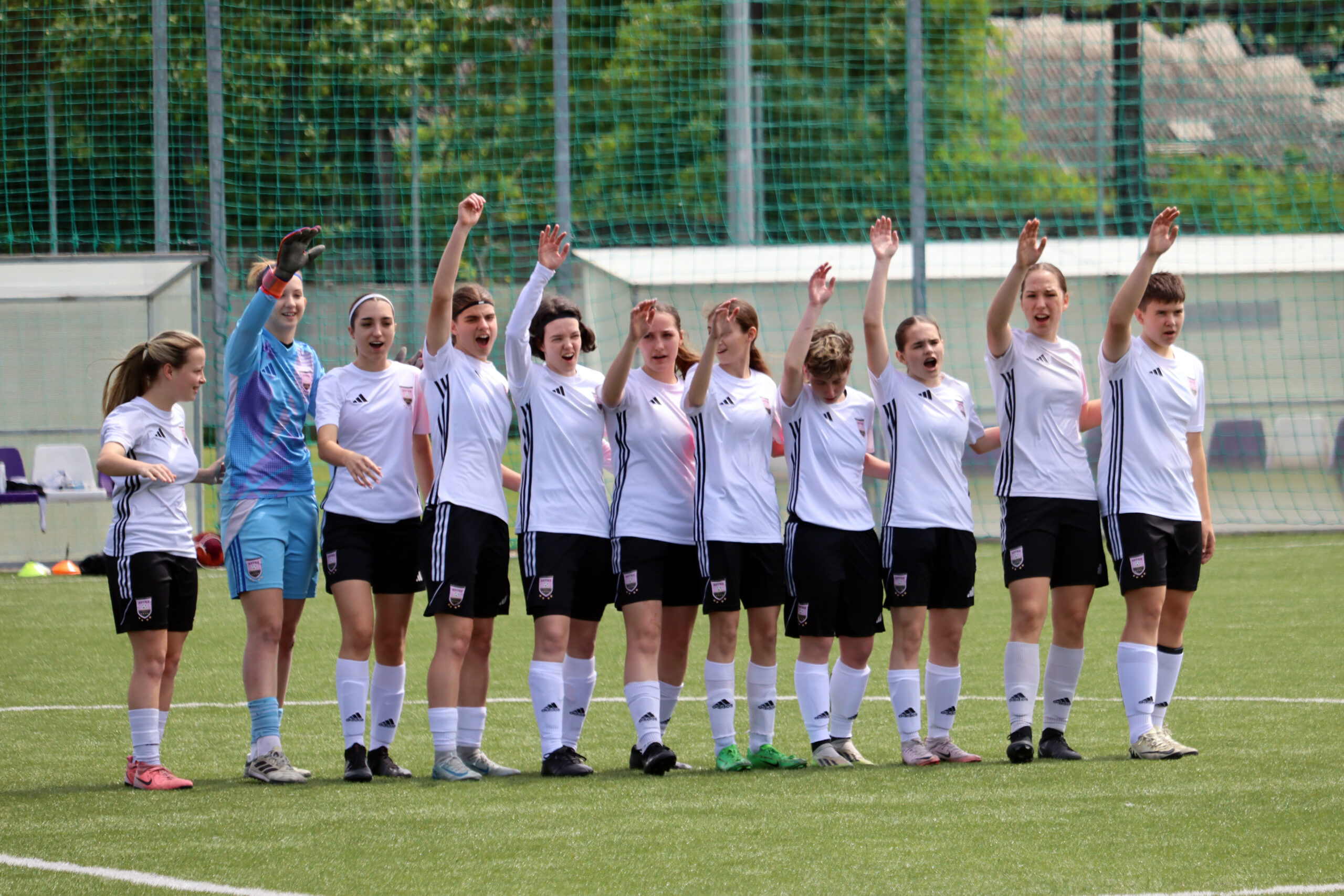 Astra HFC női labdarúgó csapat meccsen
