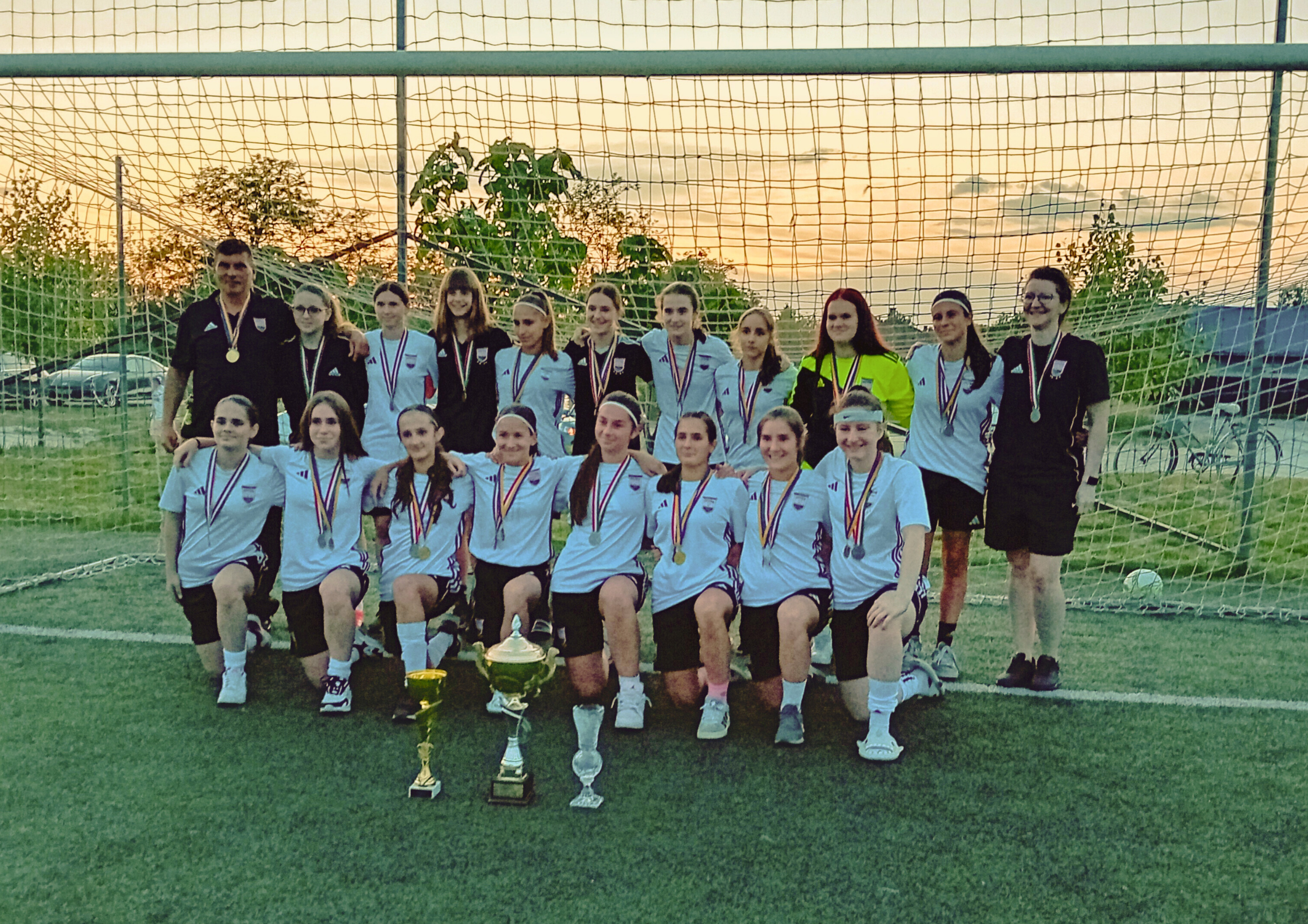 U16 női foci Astra