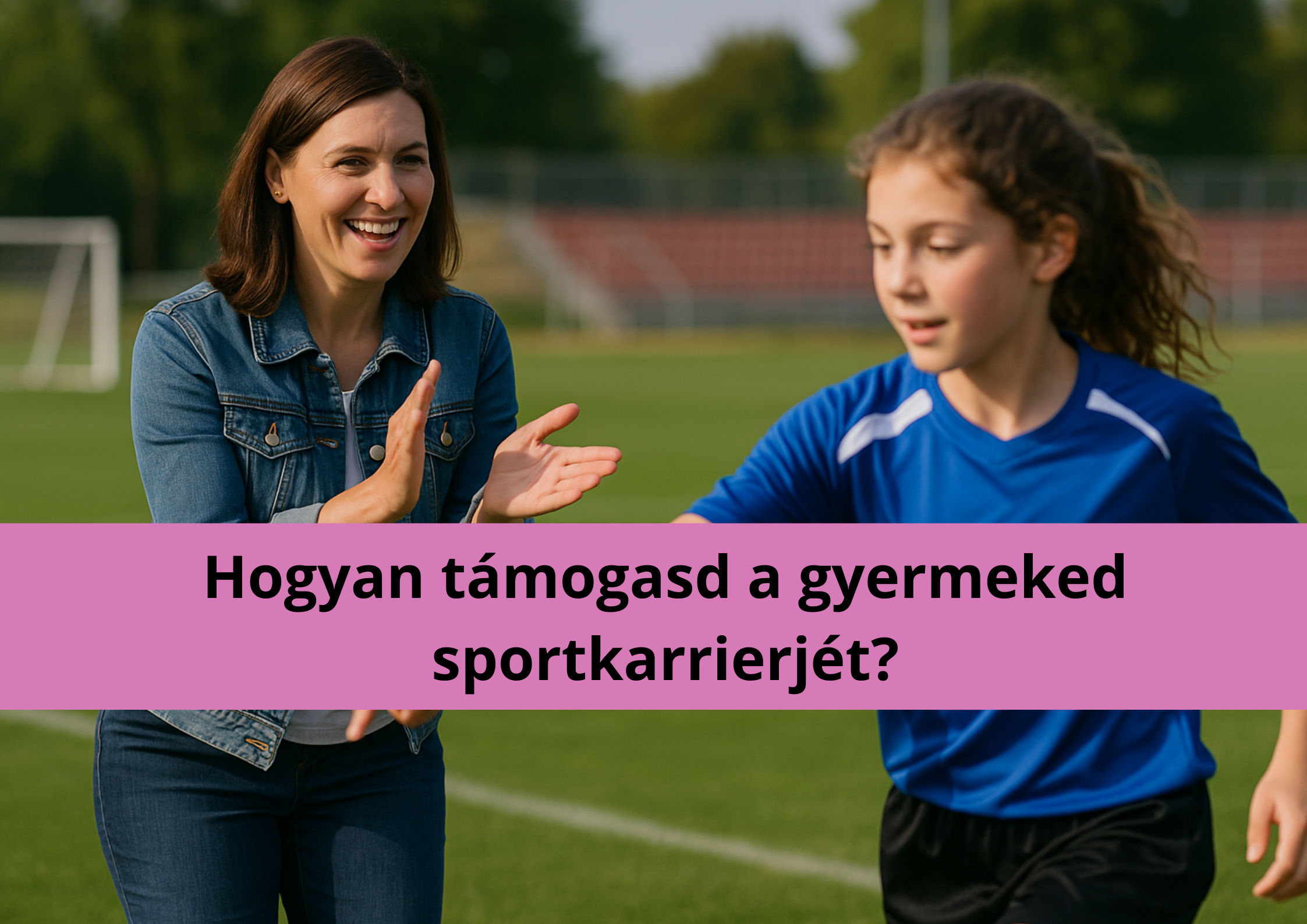szülő gyermek foci támogatás