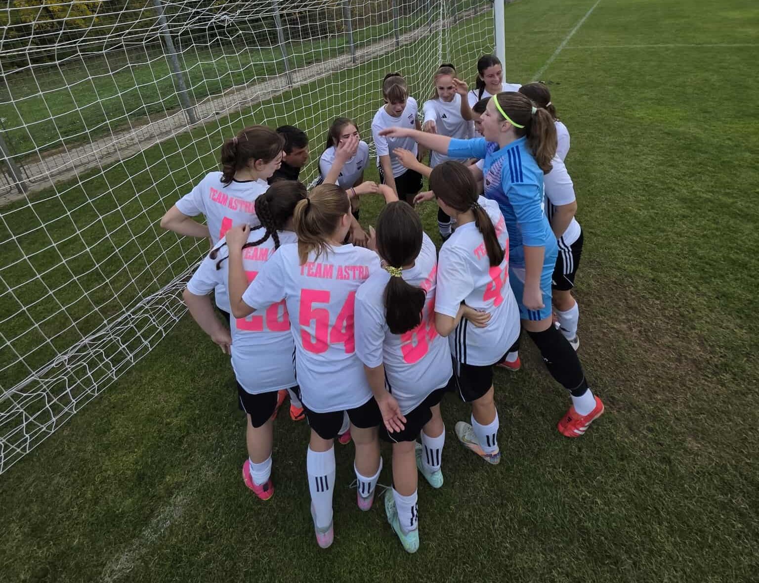 Astra HFC, u16, lányfoci, női foci, női labdarúgás, Budapest