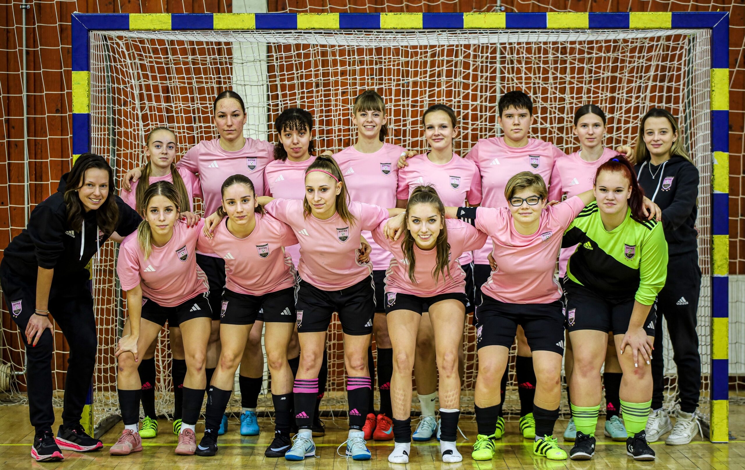 Astra HFC, U17, futsal, leányfutsal, budapest, nyugat.